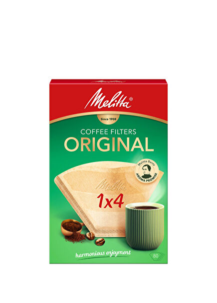 Original 1x4 80-count Brown Coffee Filter Paper
