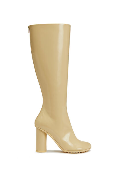 Atomic Bej Kadın Deri Çizme