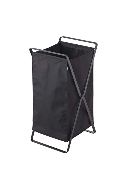 Steel Black Laundry Basket