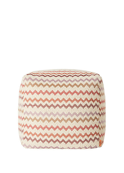 Soft Zikzak Desenli Puf