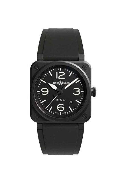 Instruments Br 03 Auto Black Matte Ceramic Watch