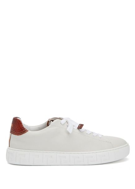 Beyaz Kadın Deri Sneaker