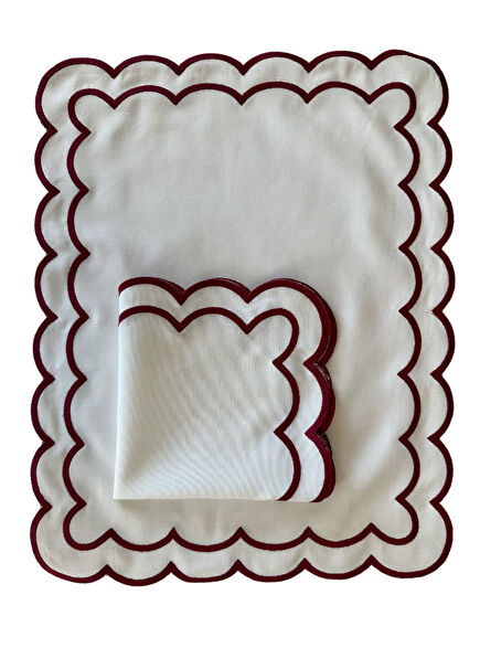 Florence White 2-Pack American Service And Napkin