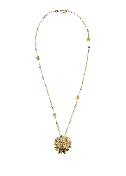 Apollo 22 Ayar Altın Kaplama Kadın Kolye 