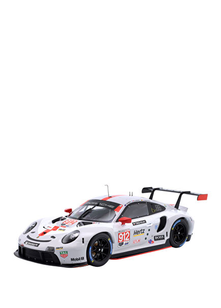 2020 Porsche 991 RSR #912 2nd GTLM Klasse 24h Daytona 1:18 Beyaz Model Araba