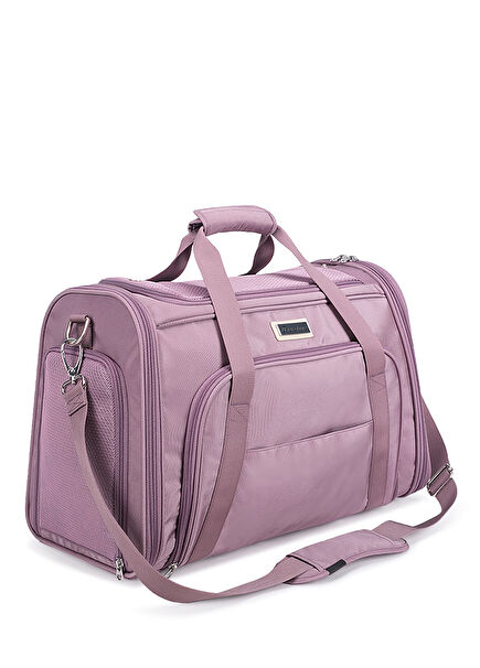 Windowed Purple Dog & Cat Carrier Bag