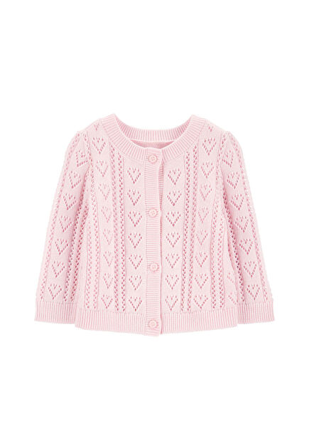 Pembe Kız Bebek Ceket