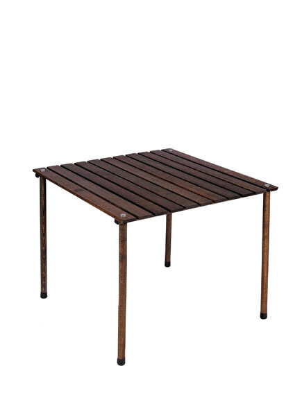 Anthracite Wooden Folding Camping Table