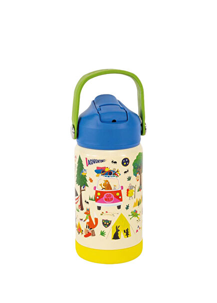 Adventure Steel Straw Drinker 400 ml