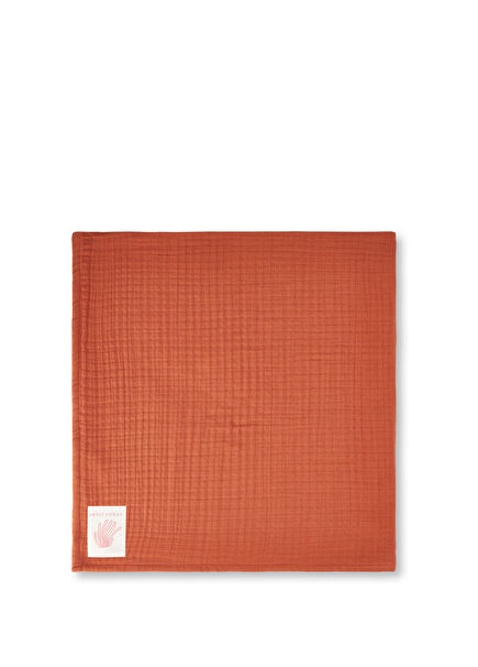 Terracotta Muslin Children's Blanket