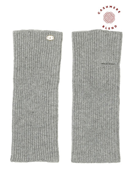 Grey Women's Cashmere Gloves