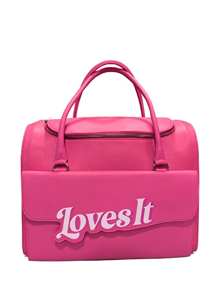 Loves It Pink Dog Carrier Bag