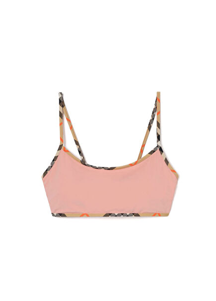 Starla Pembe Straplez Kadın Bikini Üstü
