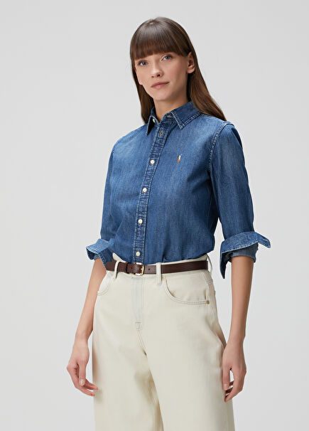 Blue Denim Shirt