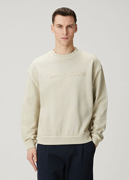90s New Classics Beige Sweatshirt