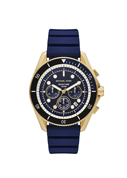 MK9205 Blue Silicone Men's Wristwatch