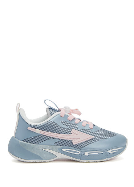 For Jumping Mavi Pembe Kız Çocuk Sneaker