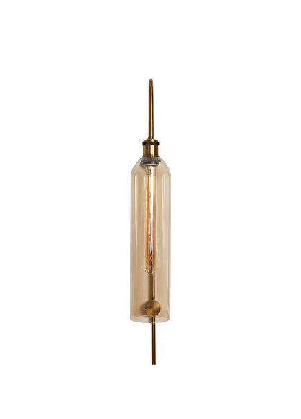 Pinn Yellow Brass Plated Wall Sconce 