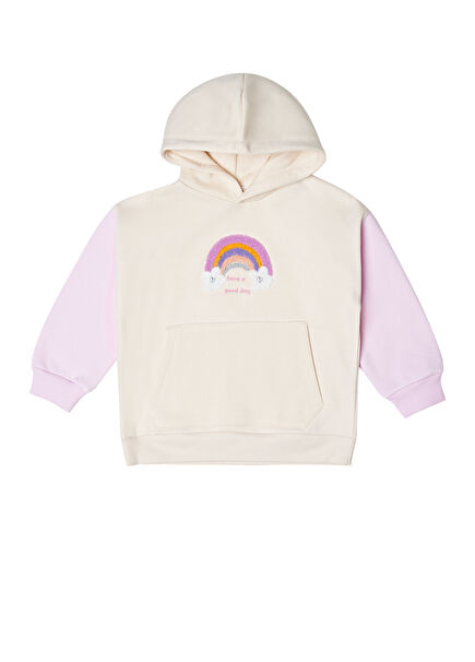 Rainbow Figure Girls' Sweatshirt
