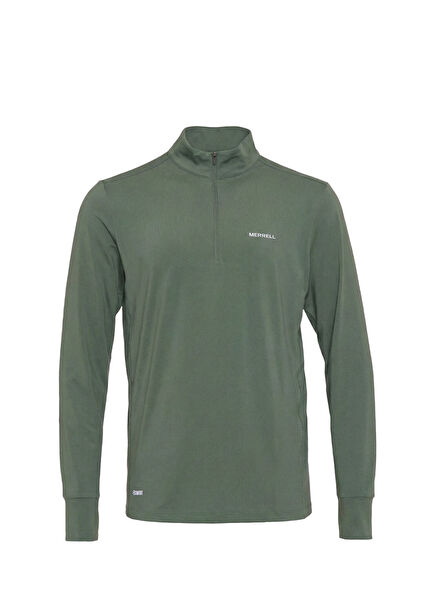 Tyriac Yeşil Erkek Uzun Kollu Spor T-Shirt