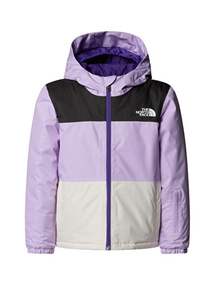 Freedom Insulated Beyaz Lila Unisex Çocuk Mont