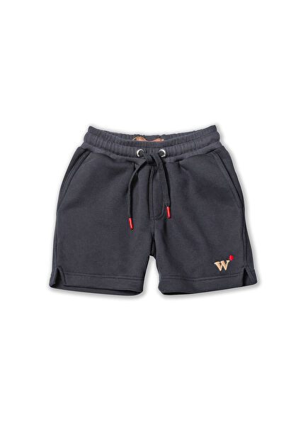 Siyah Unisex Bermuda Şort