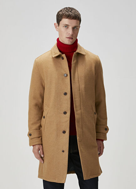 Natural Wool Overcoat