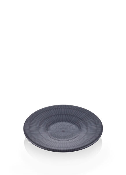 Noon 6'lı Gri Seramik Çay Tabağı 13 cm
