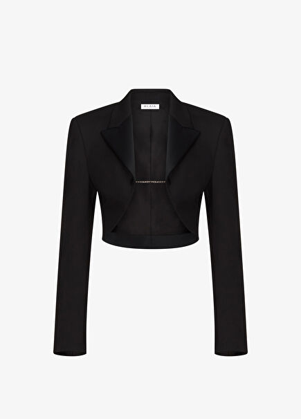 Siyah Yün Smokin Bolero