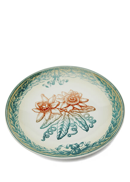 Treasures Patterned Porcelain Plate