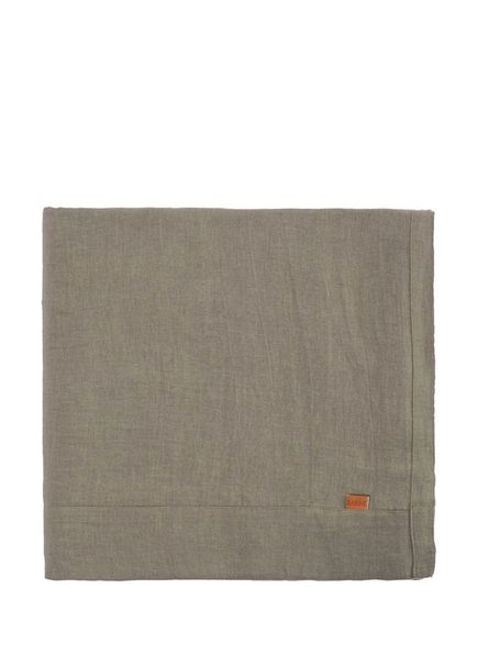 Linen Khaki Linen Tablecloth 150 x 250 cm