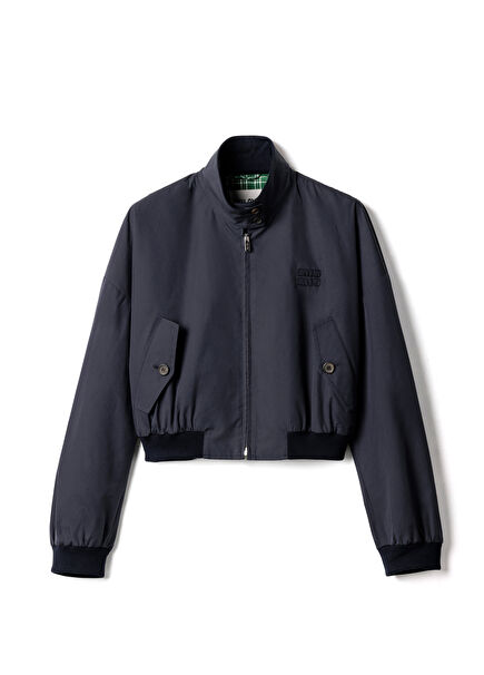 Panama Blue Cotton Women's Jacket