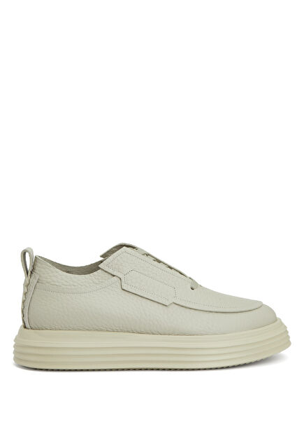 Paul 730 Dark Beige Men's Leather Sneakers