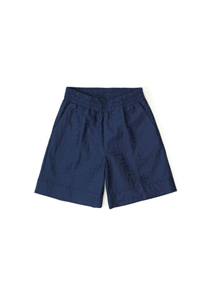 Navy Blue Boys Bermuda