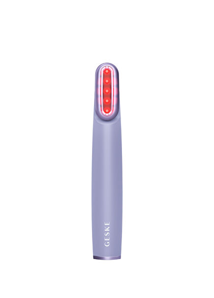 Rotatable Head Skin Firming Wand Purple Titreşimli Döner Başlıklı Led Terapili Cilt Sıkılaştırıcı Yüz Bakım Cihazı 