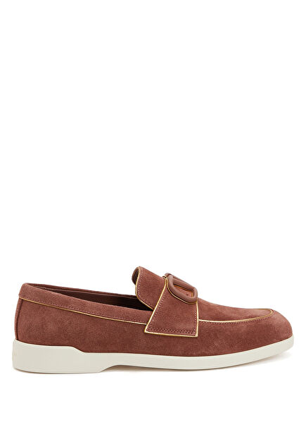 Leisure Flows Tan Women's Suede Loafer