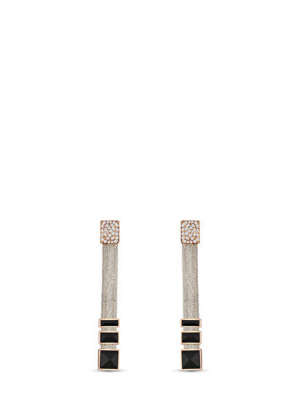 Dusk Pırlantalı Kadın Altın Küpe