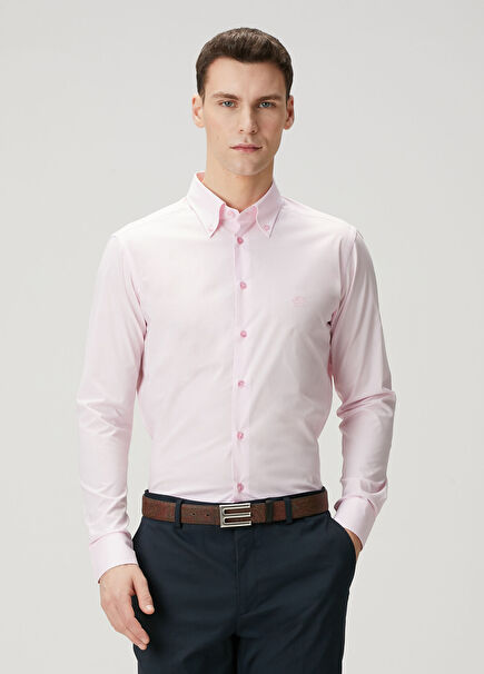 Açık Pembe Gömlek