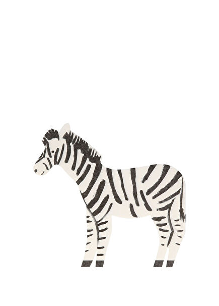 Zebra 20-Pack Paper Napkin