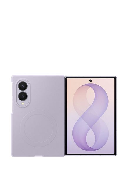 Galaxy Z Fold8 Magnet Mor Silikon Telefon Kılıfı