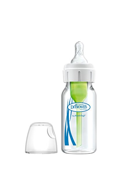 Dar Ağız Tekli Paket Cam Biberon 4 Oz 120 ml