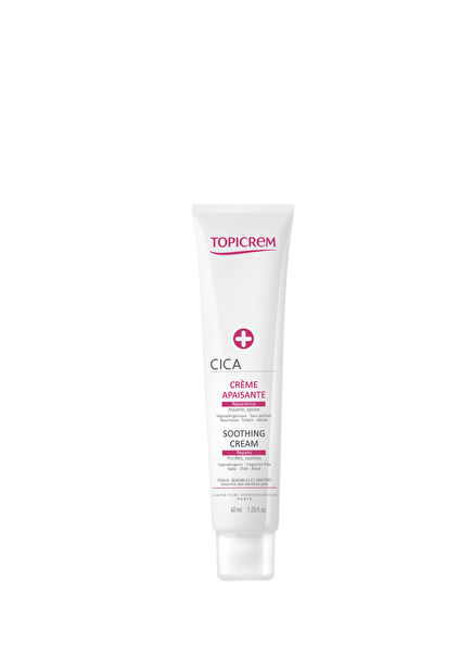 Topicrem Cica Soothing Repair Cream for Irritated Skin 40 ml