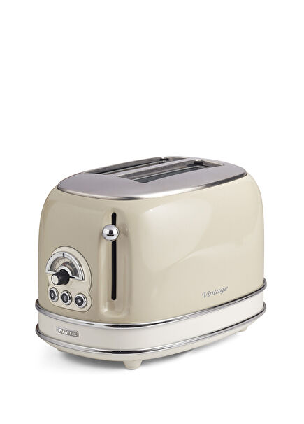 Vintage Beige 2 Slice Toaster