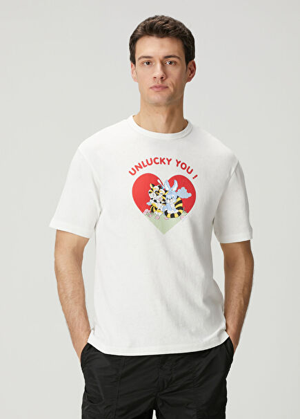 Cartoon Off-White Classic T-Shirt