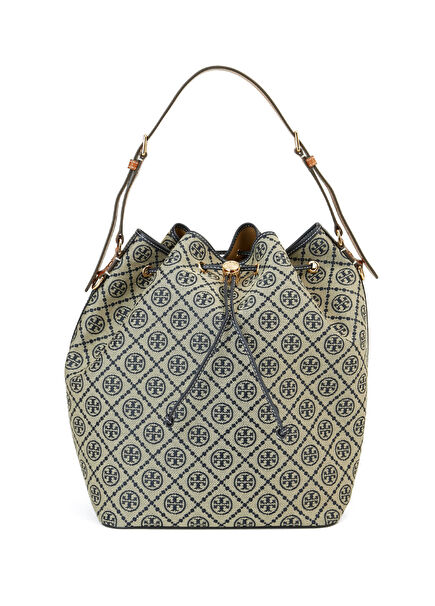 Monogram Lacivert Gri Kadın Çanta