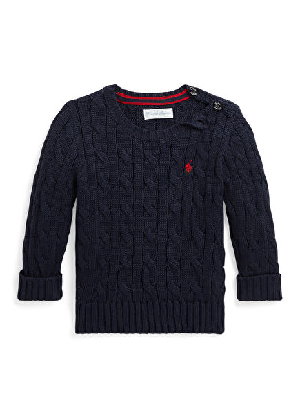 Navy Blue Baby Sweater