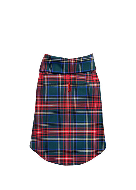 İskoç Ekoseli Kedi ve Köpek Gömlek