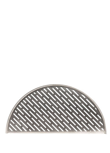 Steel Half Moon Fish and Vegetable Grill