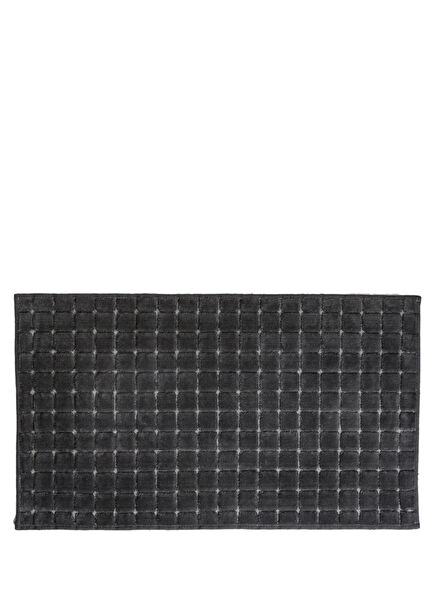 Sophie Anthracite Cotton Bath Mat 60 x 100 cm