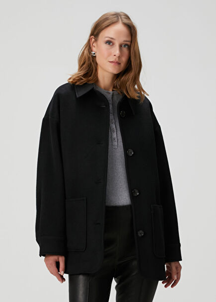 Black Wool Coat